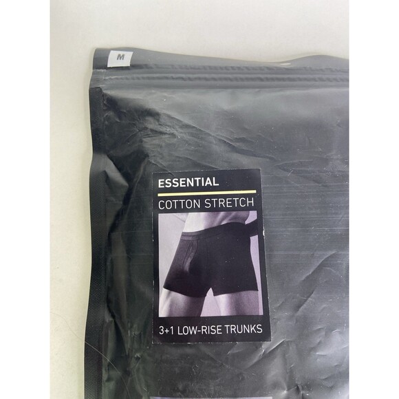 2xist Cotton Stretch 4 Piece Low Rise Trunks Boxer Briefs Underwear Mens Size M - Picture 4 of 4